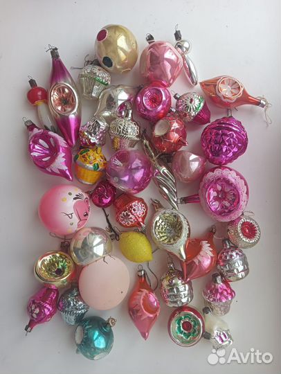 Елочные игрушки СССР