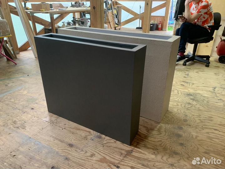 Кашпо дивайдер для интерьера 90х19х74h см