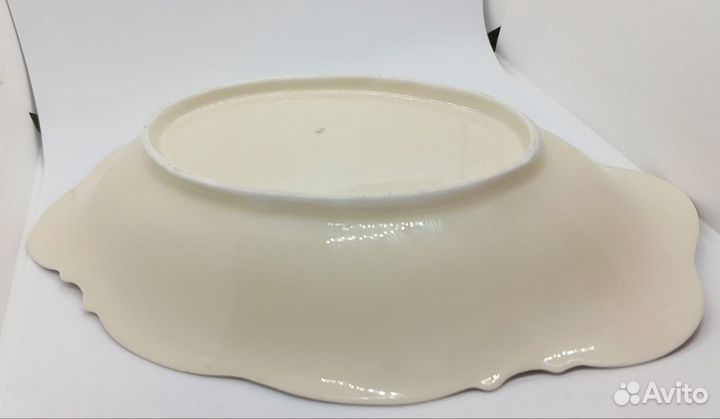 Антикварное блюдо-ладья. Германия