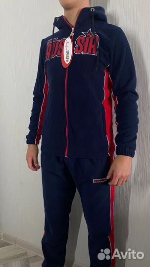 Спортивный костюм на флисе мужской