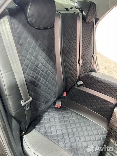 Автопилот чехлы Лада Веста алькантара