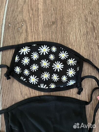 Защитная маска для лица детская, новая, набор