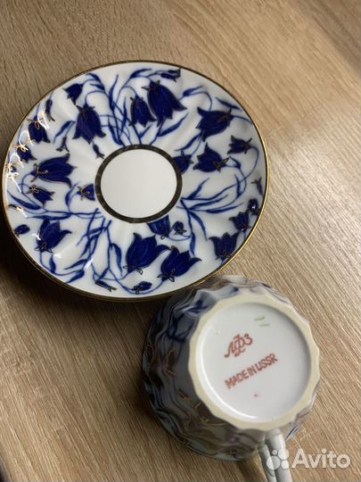 Чашка с блюдцем лфз