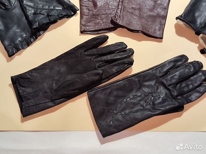 Перчатки женские натуральная кожа 6.5 8 9