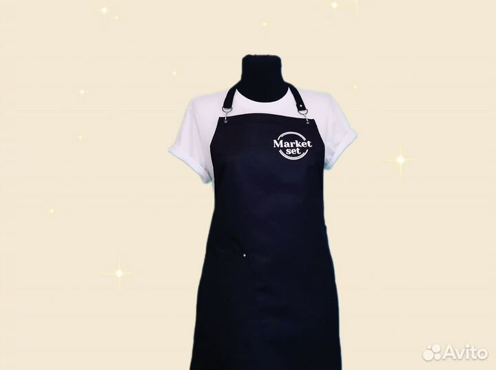 Фартук для кафе с логотипом