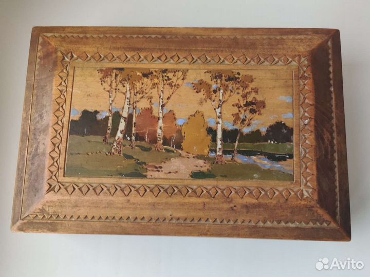 Винтажная шкатулка СССР