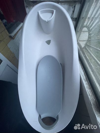 Детская ванночка для купания с горкой