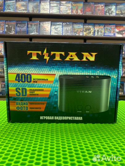Magistr Titan 2 (400 встроенных игр) Чёрная