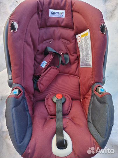 Cam автокресло 0-13, люлька, переноска