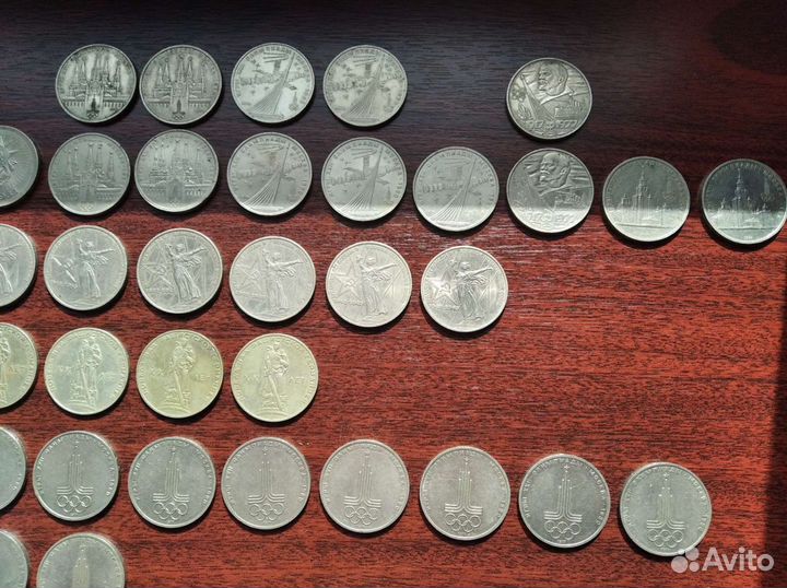 Юбилейные рубли времён СССР. Ленин