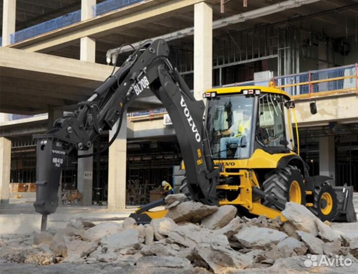 Экскаватор-погрузчик в аренду. Работаем 24/7