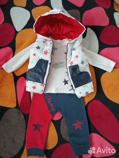 Детский костюм тройка для мальчика