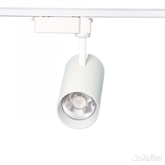 Трековый LED светильник 20W 4000K потолочный