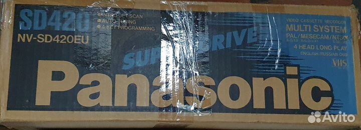 Видеомагнитофон VHS Panasonic NV-SD420EU, в идеале