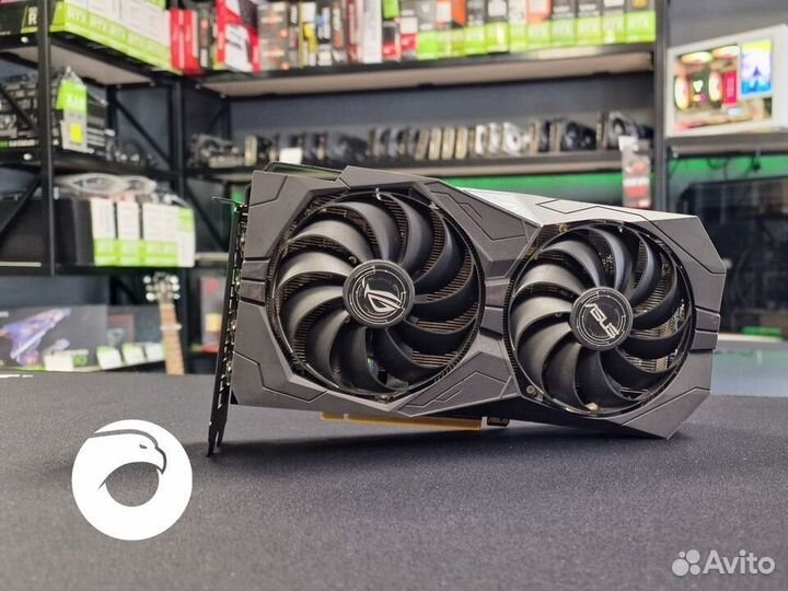 Видеокарта Nvidia GTX 1660 Super Asus Rog Strix 6G