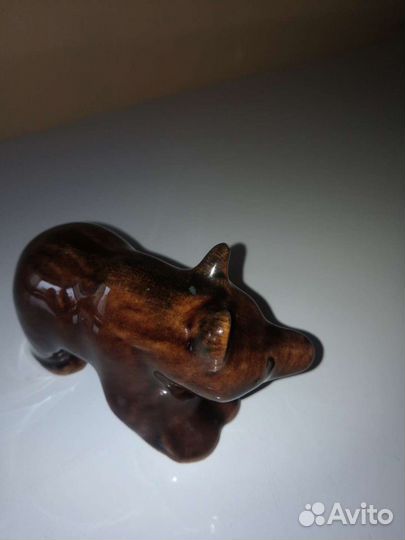 Фарфоровая фигурка медвежонка