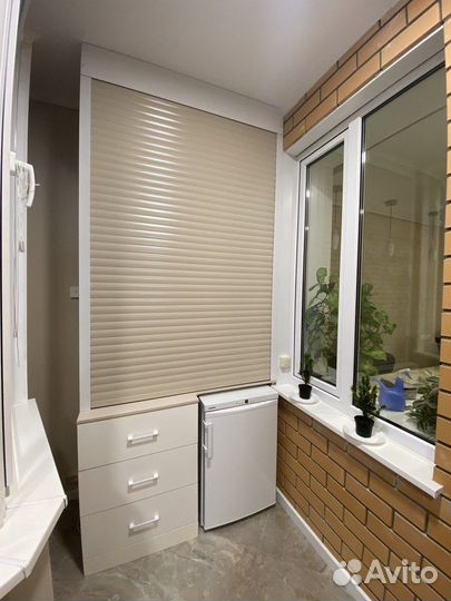 Шкаф с рольставнями на балкон на заказ с доставкой