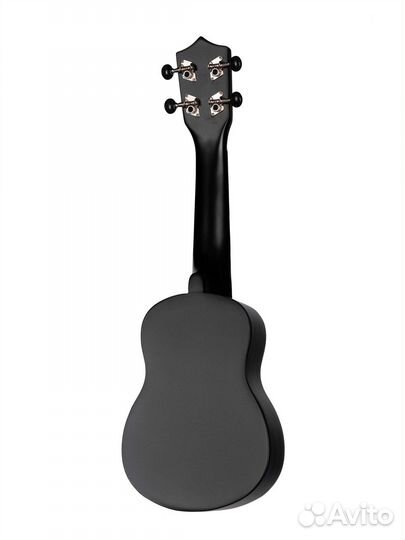 Укулеле сопрано, черный, Homage