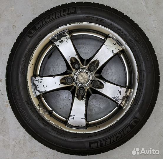 Летние колеса в сборе R-16 диски Прома (5x114.3)