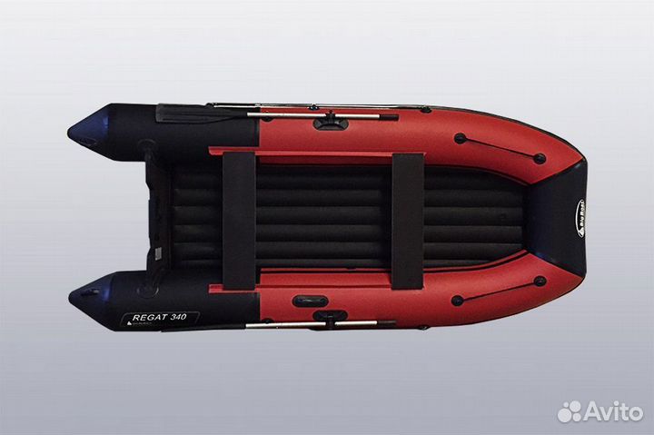 Лодка пвх Big Boat нднд Regat 340 красная