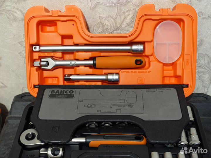 Набор торцевых головок 1/2 Bahco