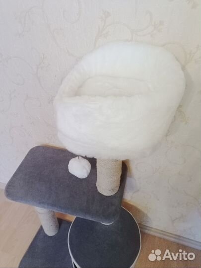 Домик для кошки с когтеточкой