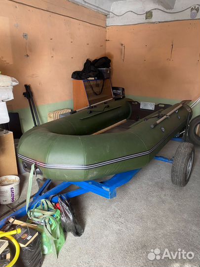 Надувная лодка пвх бу