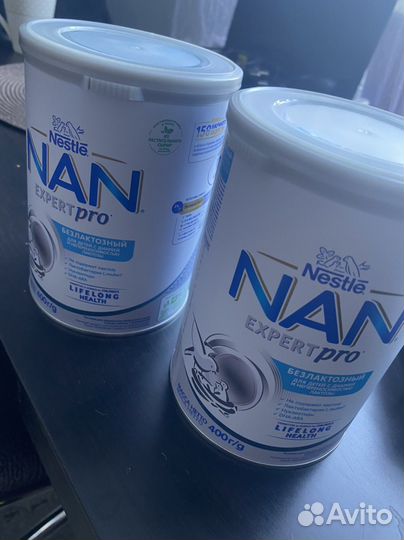 Смесь нан безлактозная