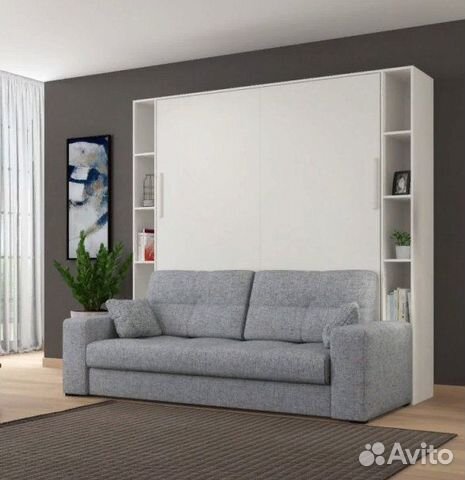 Шкаф-кровать-трансформер с антрес-ю и диваном купить в Москве | Товары ...