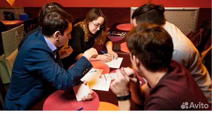 Проведение мафия, викторины, бункер, шпион