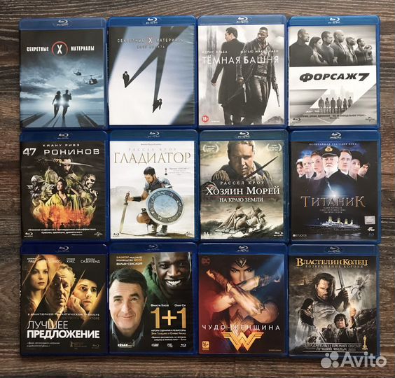 Фильмы на 28 blu ray дисках лицензия