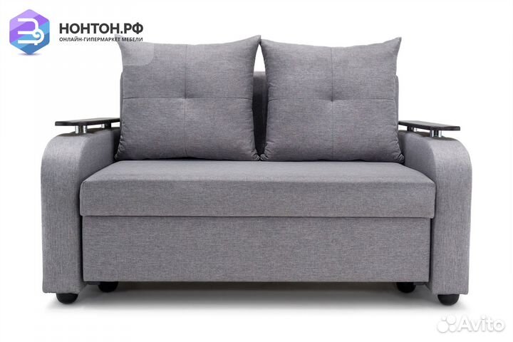 Диван аккордеон Лайт серый