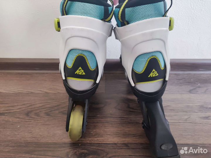 Роликовые коньки К2 детские раздвижные 28-32р