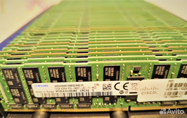 32GB DDR4 ECC REG samsung 2400