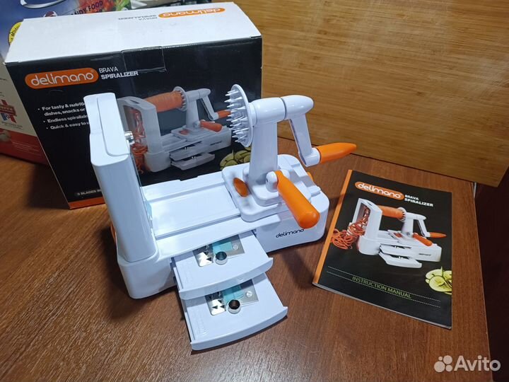 Овощерезка Delimano Brava Spiralizer Спирализатор