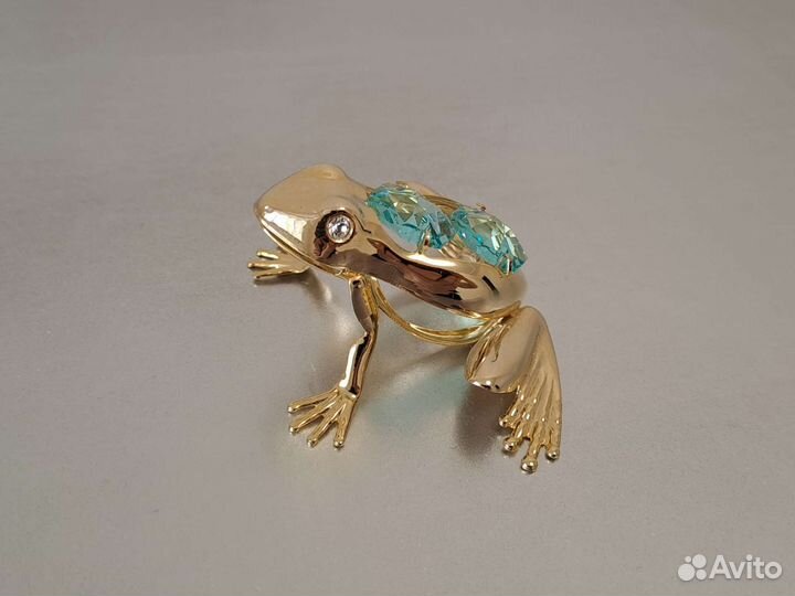 Лягушка кристаллы Сваровски