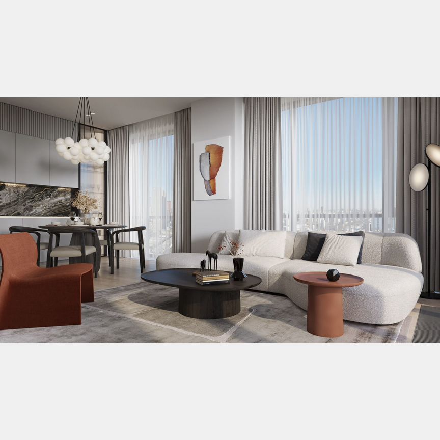 1-к. квартира, 60,6 м², 7/22 эт.