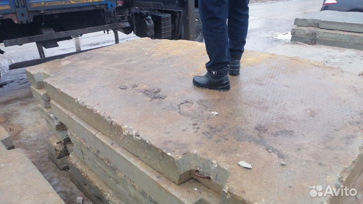 Плиты дорожные бу 3х1 75