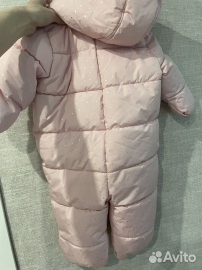 Комбинезон зима для девочки 74