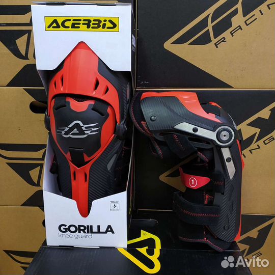 Наколенники acerbis gorilla брейсы leatt эндуро