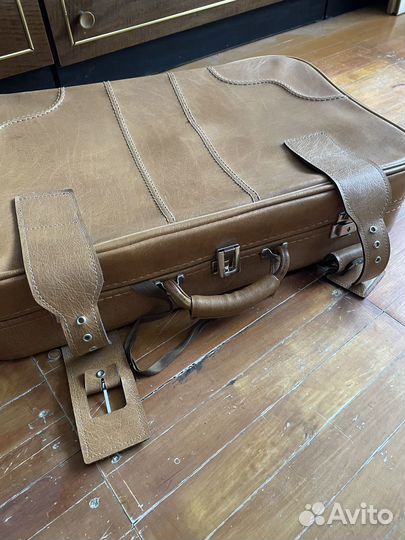 Кожаный чемодан СССР