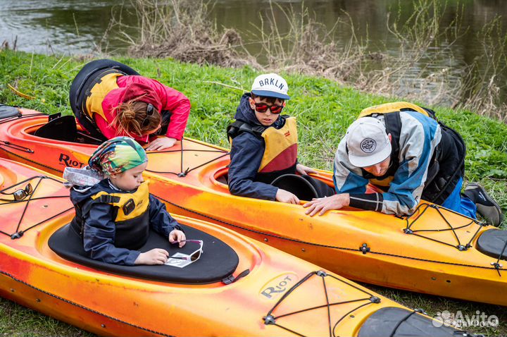 Сплав на каяках,байдарках.Лодки,аренда,прокат