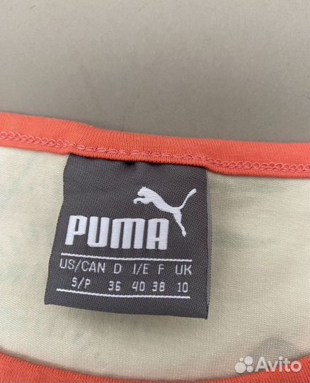 Спортивный женский топ бра Puma. Размер S