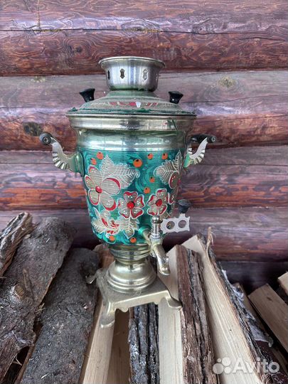 Самовар электрический расписной