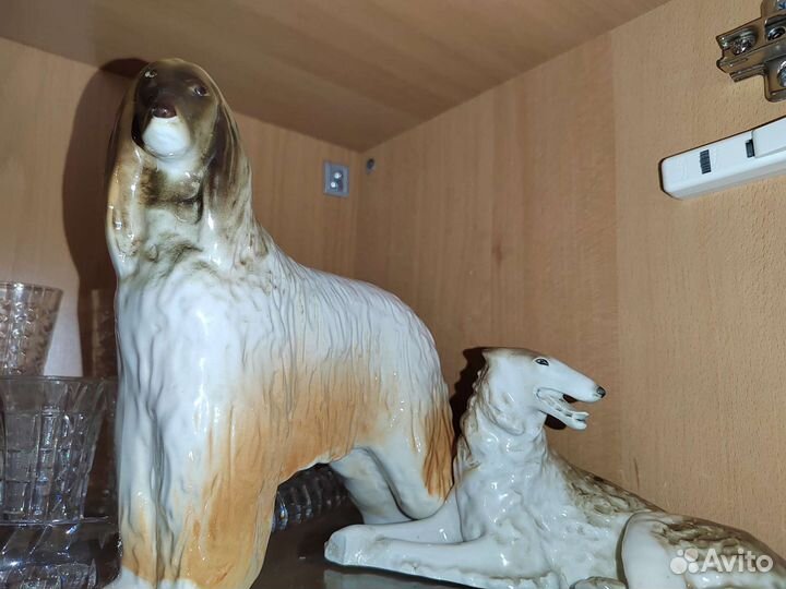 Статуэтки собаки фарфоровые СССР