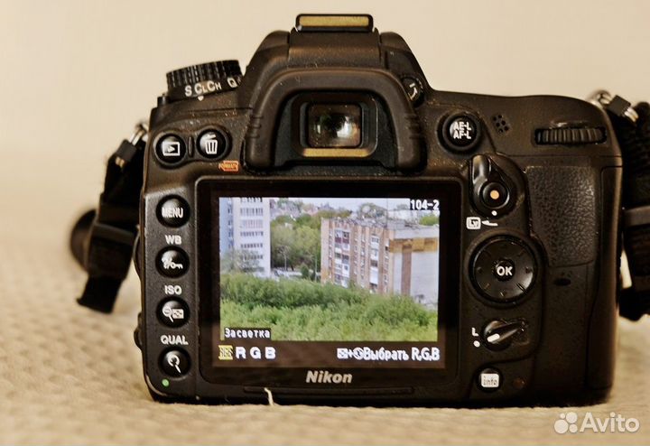 Зеркальный фотоаппарат nikon d7000 c объективом