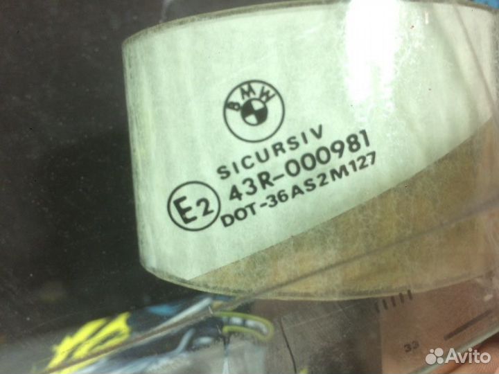 Стекло двери заднее правое Bmw 3 E46 sedan/ E46/4