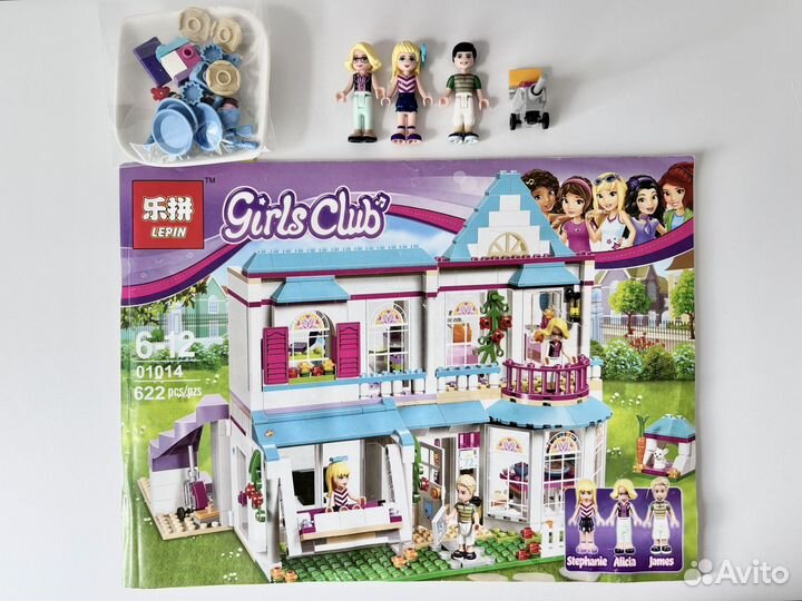 Аналог Lego friends Дом Стефани