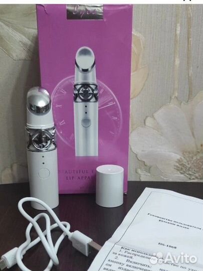 Массажер для лица и шеи лифтинг новый