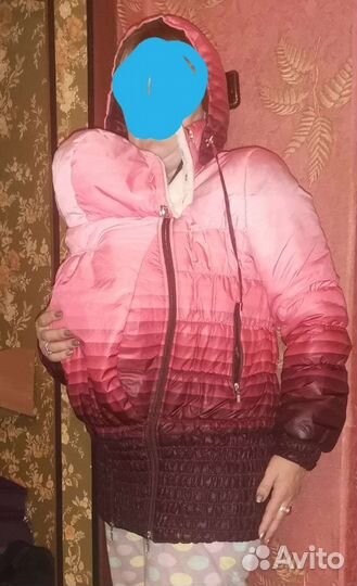 Куртка зимняя для беременных и молодых мам